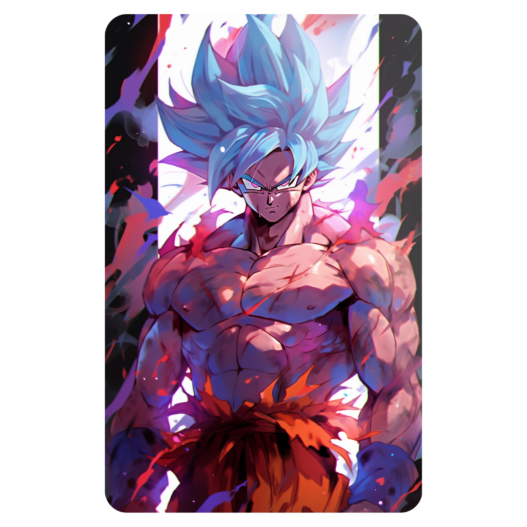 Goku Anime- Metal Poster