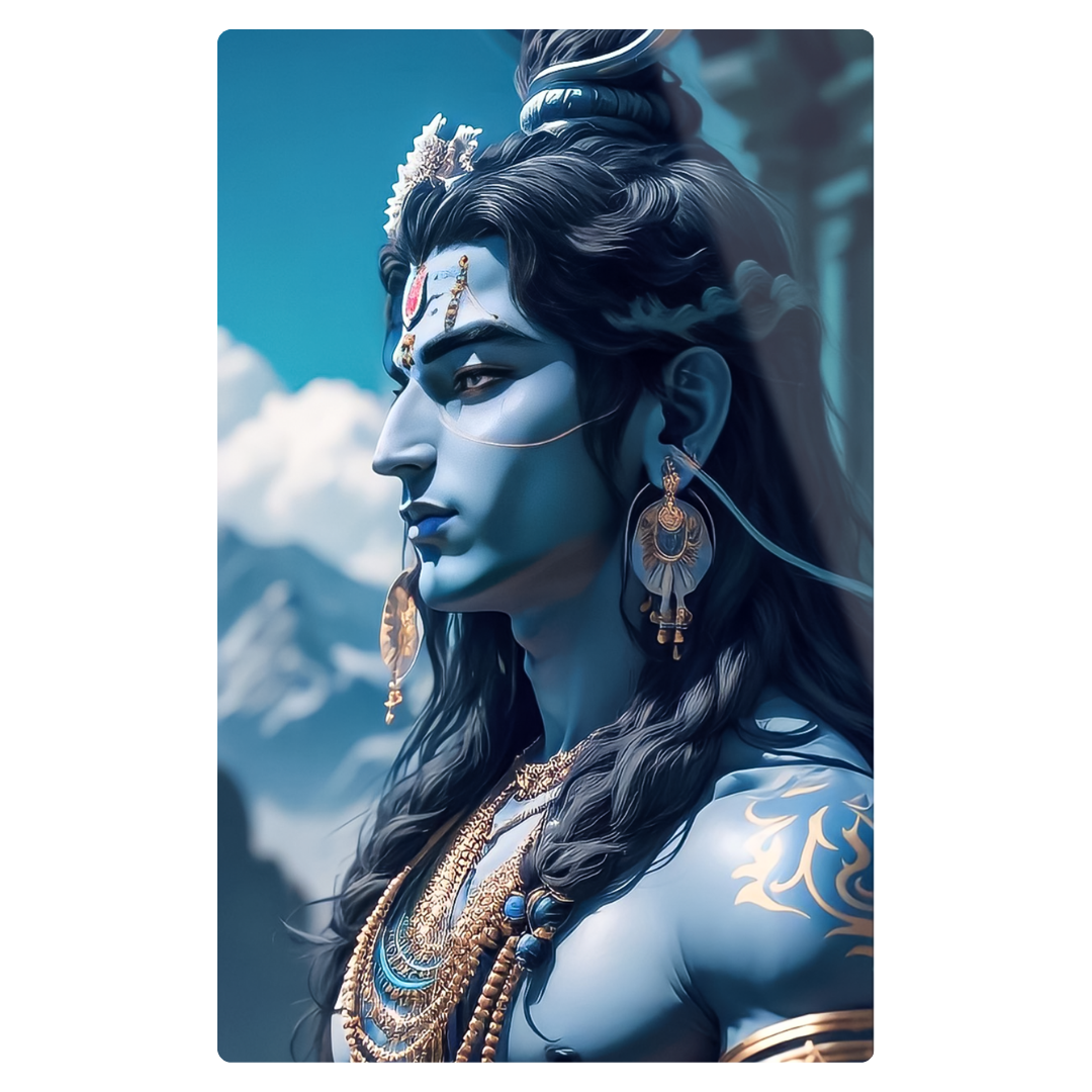 Mahadev - Metal Poster