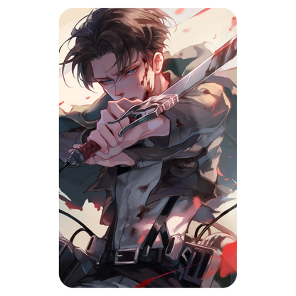 Levi Aot - Metal Poster