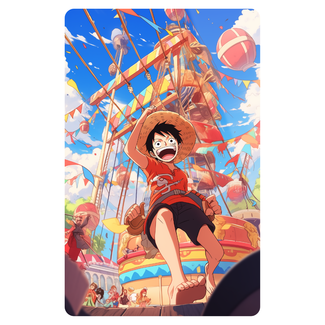 Luffy - Onepiece Metal Poster