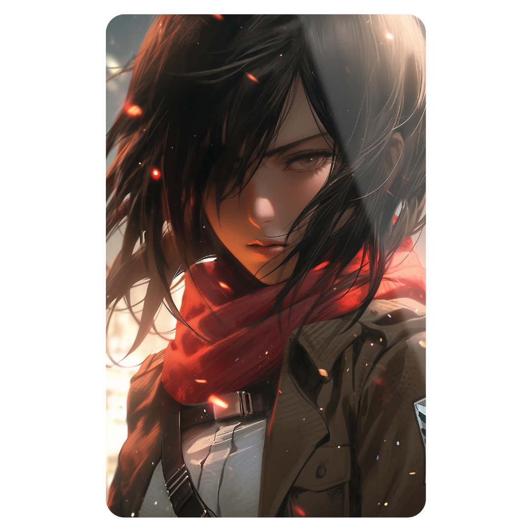 Mikasa - Metal Poster
