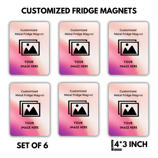 Customized fridge magnets