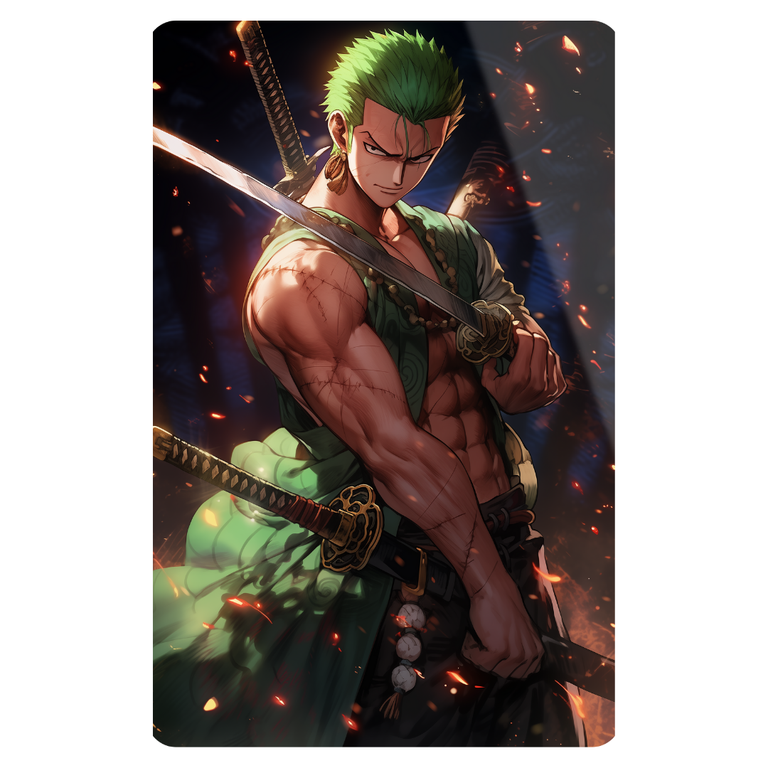 Roronoa Zoro One-Piece - Metal Poster