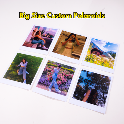 Big Size Custom Polaroids