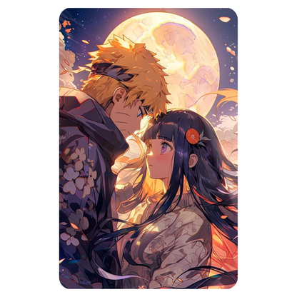 Naruto & Hinata - Metal Poster