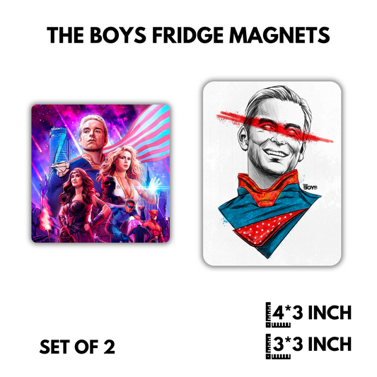 The Boys Fridge Magnets - Set of 2