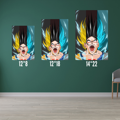 Goku - Metal Poster