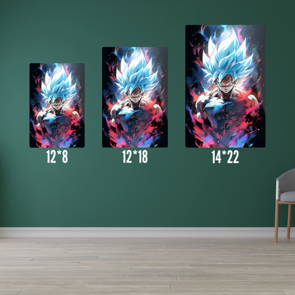 Son Goku- Metal Poster