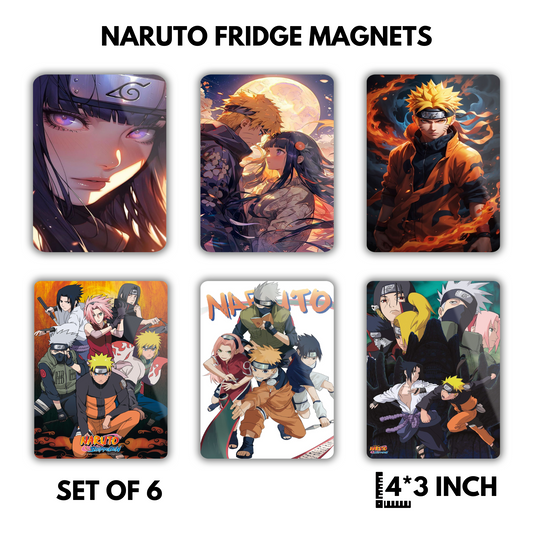 Naruto Fridge magnets