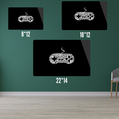 Game console - Metal Poster (Landscape)