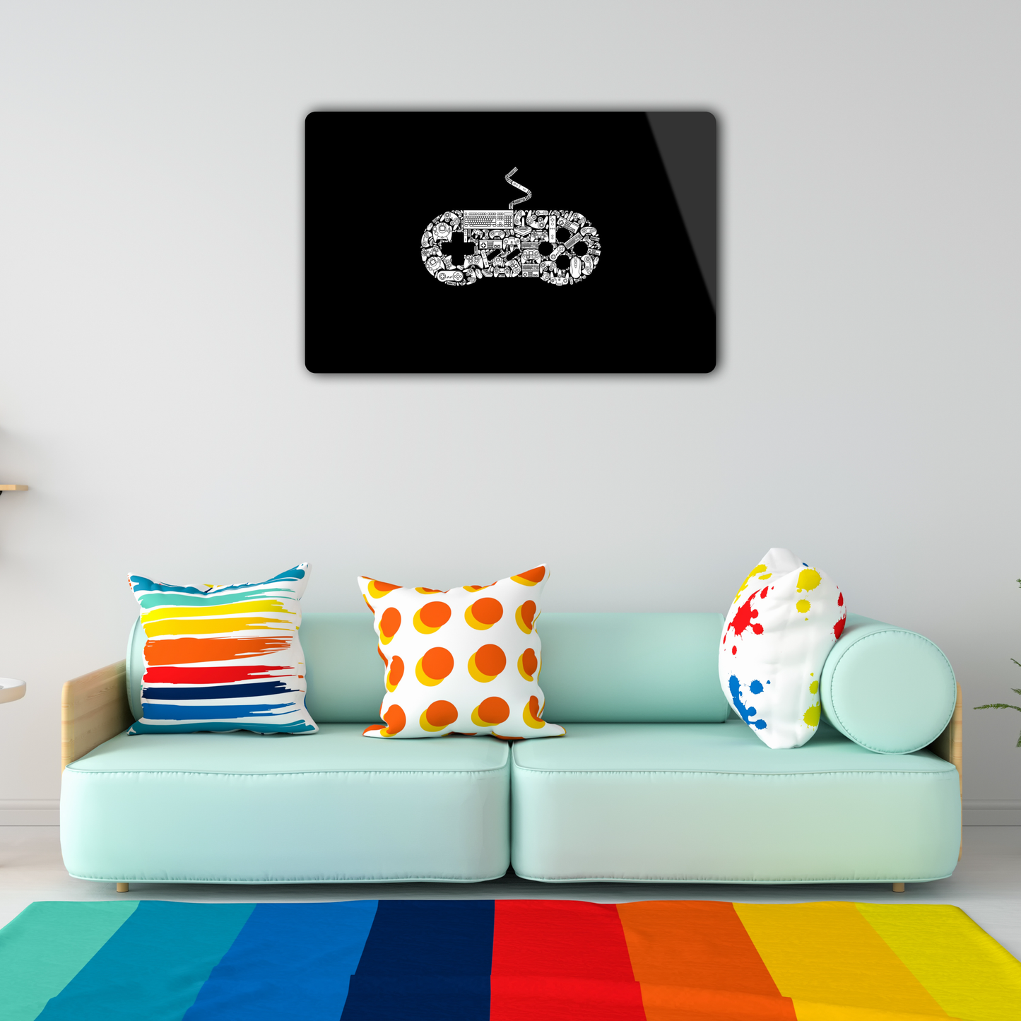 Game console - Metal Poster (Landscape)