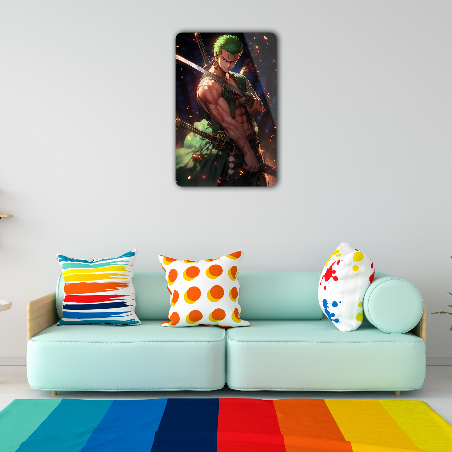 Roronoa Zoro One-Piece - Metal Poster